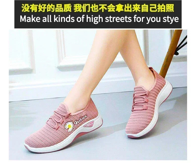Adult sneakers, women's light running shoes