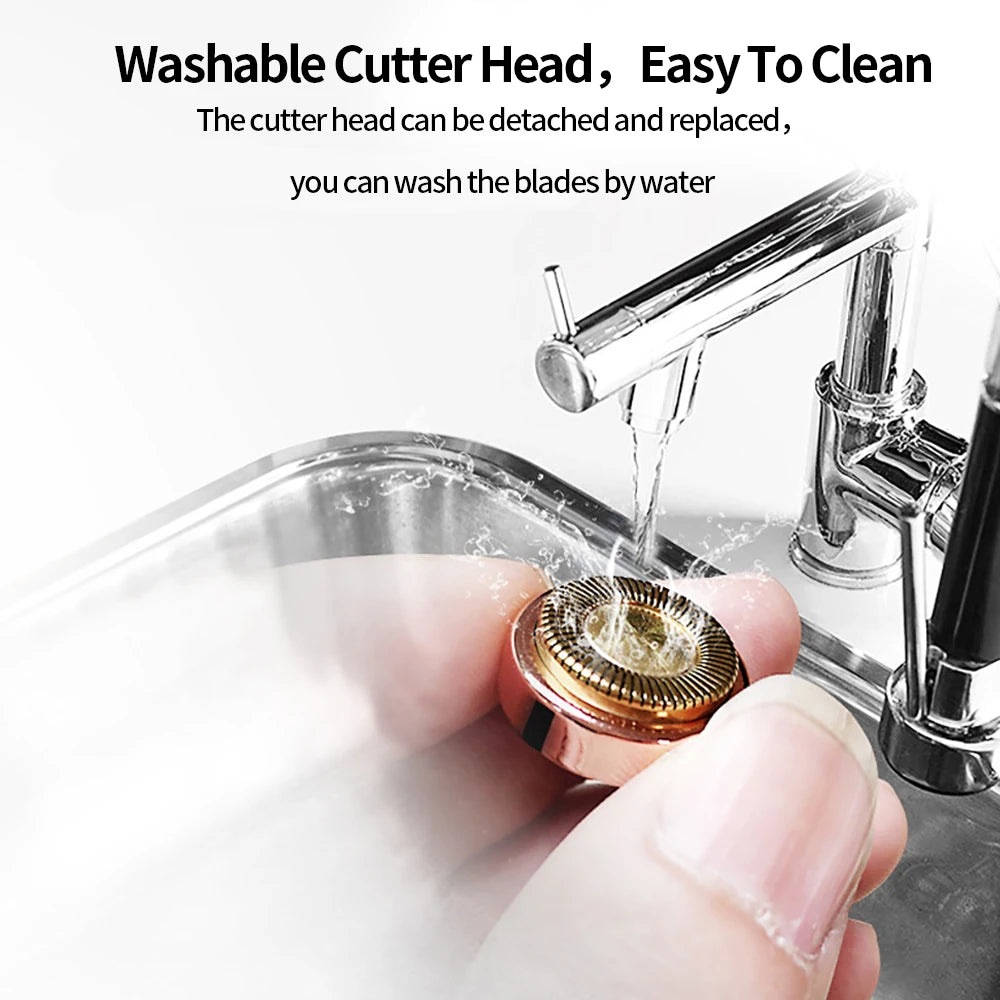 Women's Hair Remover Epilator Face Hair Removal Lipstick Shaver