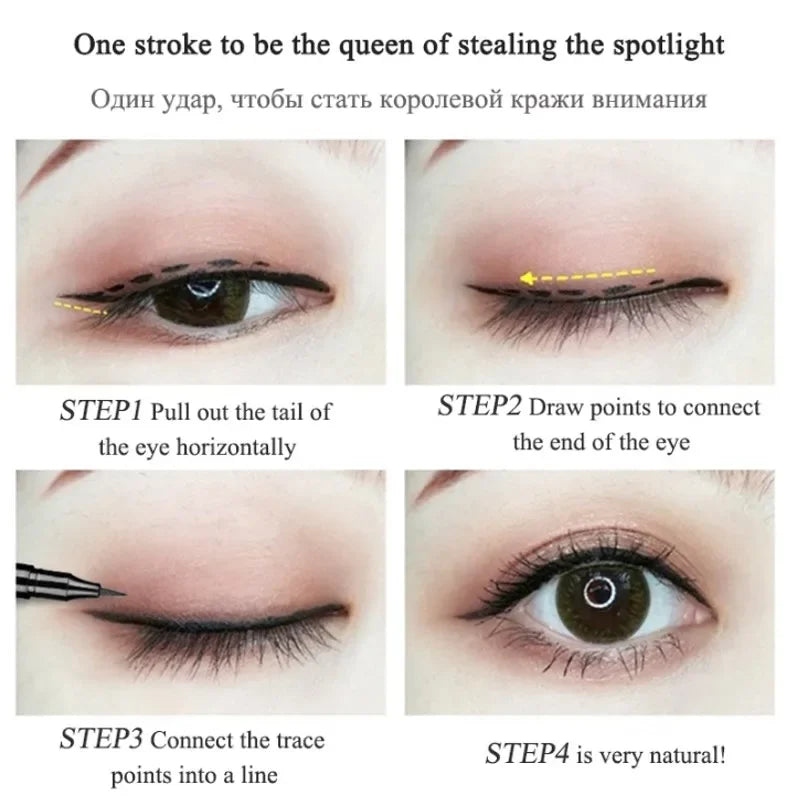 Liquid Eyeliner Pencil Fast-drying Waterproof Anti-sweat Lasting