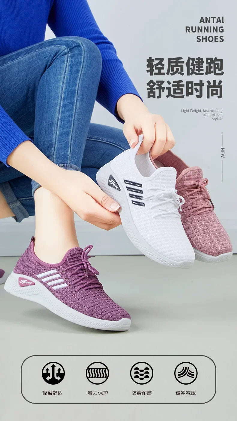 Fashionable Flying Woven Women's Shoes